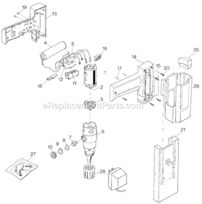 Page A Diagram and Parts List for 9021 Type 1 Black and Decker Cordless Drill